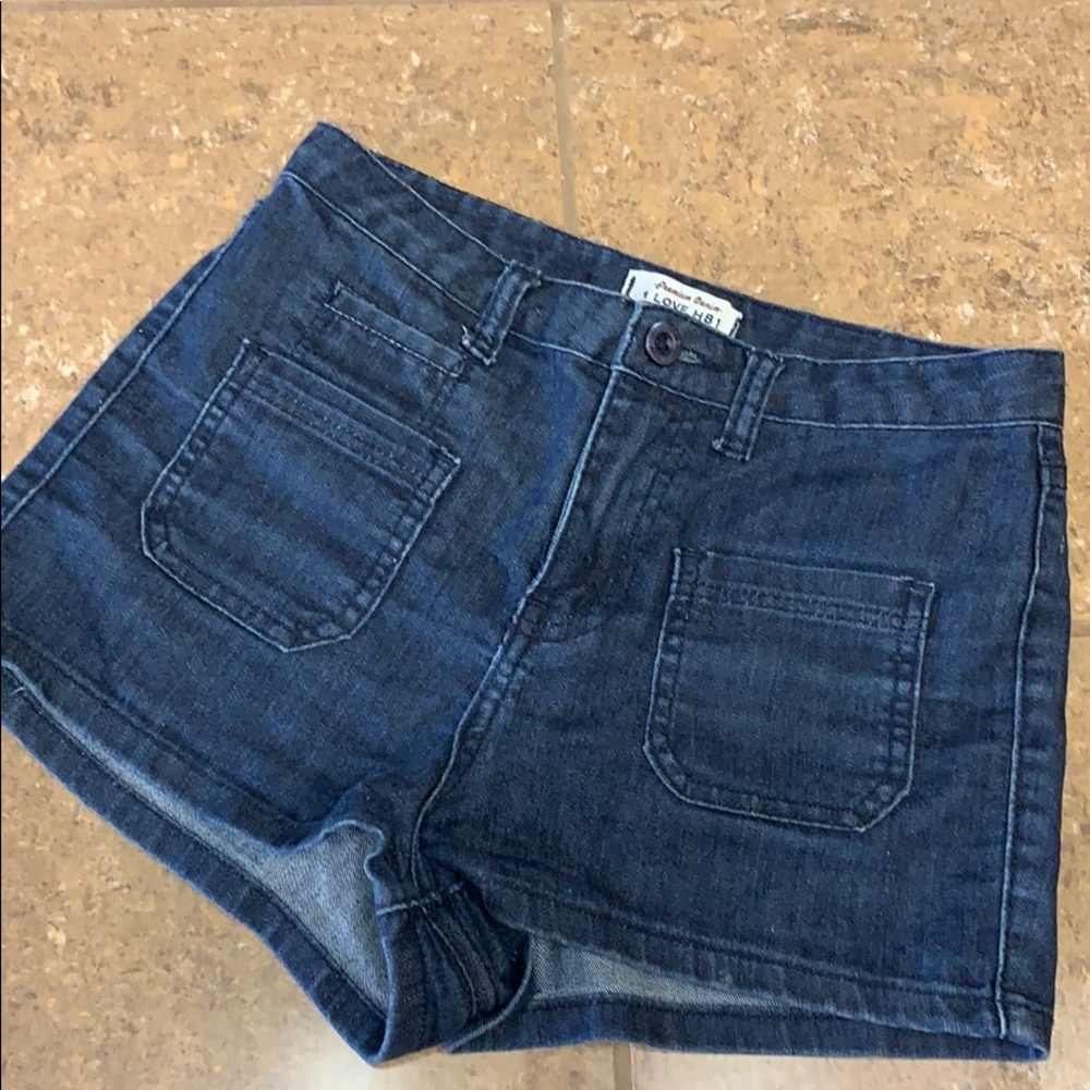 I Love H81 High Waisted Jean Shorts